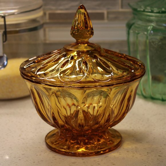 Amber Fairfield Candy Dish - Picture 1 of 4